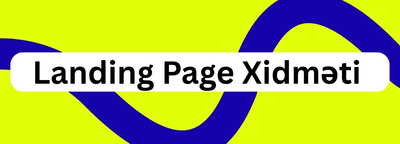 Landing page xidməti
